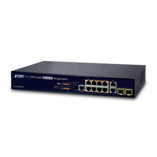 Planet Switch 10-p Gigabit 2xSFP 8xPoE+ Layer2+ PD-Alive Schedule B200W
